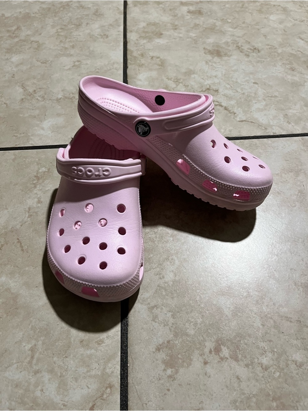 CROCS Kids Classic Clog in Light Pink